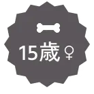 15歳雌